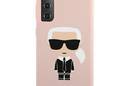 Karl Lagerfeld Fullbody Silicone Iconic - Etui Samsung Galaxy S21 (Różowy) - zdjęcie 3