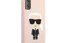 Karl Lagerfeld Fullbody Silicone Iconic - Etui Samsung Galaxy S21 (Różowy) - zdjęcie 4