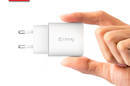 Crong USB-C Travel Charger – Ładowarka sieciowa USB-C Power Delivery 20W (biały) - zdjęcie 6