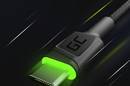 Green Cell Ray - Kabel Przewód USB - USB-C 200cm z zielonym podświetleniem LED, szybkie ładowanie Ultra Charge, QC 3.0 - zdjęcie 3
