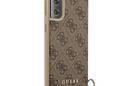 Guess 4G Charms Collection - Etui iPhone Samsung Galaxy S21 (brązowy) - zdjęcie 4