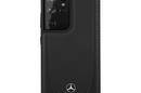 Mercedes Leather Urban Line - Etui Samsung Galaxy S21 Ultra (black) - zdjęcie 3
