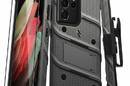 ZIZO BOLT Series - Pancerne etui Samsung Galaxy S21 Ultra 5G ze szkłem 9H na ekran + uchwyt z podstawką (Gun Metal Gray) - zdjęcie 1