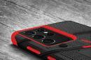 ZIZO BOLT Series - Pancerne etui Samsung Galaxy S21 Ultra 5G ze szkłem 9H na ekran + uchwyt z podstawką (Black & Red) - zdjęcie 8