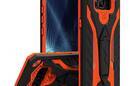 Zizo Static Cover - Pancerne etui Samsung Galaxy S8 z podstawką (Black/Orange) - zdjęcie 1