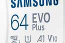 Samsung microSDXC EVO Plus -  Karta pamięci 64 GB UHS-I U1 A1 V10  z adapterem - zdjęcie 2