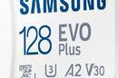 Samsung microSDXC EVO Plus -  Karta pamięci 128 GB UHS-I / U3 A2 V30  z adapterem - zdjęcie 2