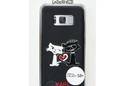 Karl Lagerfeld Choupette In Love Case - Etui Samsung Galaxy S8+ (Black) - zdjęcie 2
