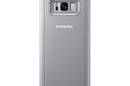 Samsung Clear View Standing Cover - Etui z klapką Samsung Galaxy S8+ w/ stand-up (srebrny) - zdjęcie 2
