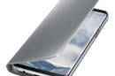 Samsung Clear View Standing Cover - Etui z klapką Samsung Galaxy S8+ w/ stand-up (srebrny) - zdjęcie 5
