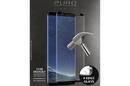 PURO Premium Full Edge Tempered Glass Case Friendly - Szkło ochronne hartowane na ekran Samsung Galaxy S8+ (czarna ramka) - zdjęcie 2