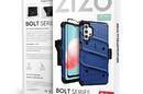 ZIZO BOLT Series - Pancerne etui Samsung Galaxy A32 5G ze szkłem 9H na ekran + uchwyt z podstawką (niebieski) - zdjęcie 7