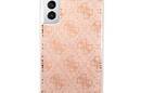 Guess 4G Glitter - Etui Samsung Galaxy S21 FE (różowy) - zdjęcie 2