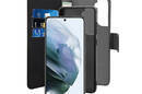 PURO Wallet Detachable - Etui 2w1 Samsung Galaxy S21 FE (czarny) - zdjęcie 2