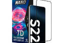 Crong 7D Nano Flexible Glass - Szkło hybrydowe 9H na cały ekran Samsung Galaxy S22 - zdjęcie 1