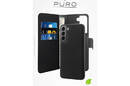 PURO Wallet Detachable - Etui 2w1 Samsung Galaxy S22 (czarny) - zdjęcie 3
