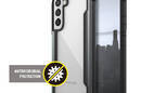 X-Doria Raptic Shield Pro - Etui Samsung Galaxy S22+ 5G (Antimicrobial Protection) (Black) - zdjęcie 1