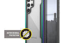 X-Doria Raptic Shield Pro - Etui Samsung Galaxy S22 Ultra 5G (Antimicrobial Protection) (Iridescent) - zdjęcie 1