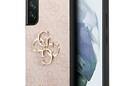 Guess 4G Big Metal Logo - Etui Samsung Galaxy S22 (różowy) - zdjęcie 1