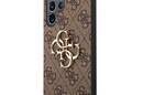 Guess 4G Big Metal Logo - Etui Samsung Galaxy S22 Ultra (brązowy) - zdjęcie 2