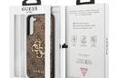 Guess 4G Big Metal Logo - Etui Samsung Galaxy S22+ (brązowy) - zdjęcie 8