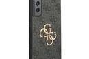 Guess 4G Big Metal Logo - Etui Samsung Galaxy S22+ (szary) - zdjęcie 4