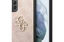 Guess 4G Big Metal Logo - Etui Samsung Galaxy S22+ (różowy) - zdjęcie 1