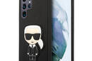 Karl Lagerfeld Saffiano Ikonik Patch - Etui Samsung Galaxy S22 Ultra (czarny) - zdjęcie 1