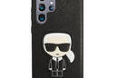 Karl Lagerfeld Saffiano Ikonik Patch - Etui Samsung Galaxy S22 Ultra (czarny) - zdjęcie 4