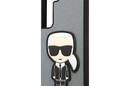 Karl Lagerfeld Saffiano Ikonik Patch - Etui Samsung Galaxy S22 (srebrny) - zdjęcie 7