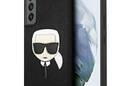 Karl Lagerfeld Saffiano Ikonik Karl`s Head - Etui Samsung Galaxy S22 (czarny) - zdjęcie 1