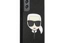 Karl Lagerfeld Saffiano Ikonik Karl`s Head - Etui Samsung Galaxy S22 (czarny) - zdjęcie 4
