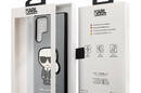 Karl Lagerfeld Saffiano Ikonik Patch - Etui Samsung Galaxy S22 Ultra (srebrny) - zdjęcie 2