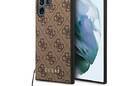 Guess 4G Charms Collection - Etui Samsung Galaxy S22 Ultra (brązowy) - zdjęcie 1