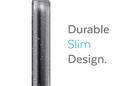Speck Presidio Perfect-Clear with Glitter - Etui Samsung Galaxy S22 z powłoką antybakteryjną MICROBAN (Clear/Platinum Glitter) - zdjęcie 11