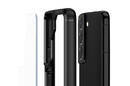 Crong Hybrid Clear Cover - Etui Samsung Galaxy S22 (czarny) - zdjęcie 4