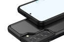 Crong Hybrid Clear Cover - Etui Samsung Galaxy S22+ (czarny) - zdjęcie 4
