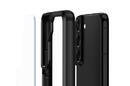 Crong Hybrid Clear Cover - Etui Samsung Galaxy S22+ (czarny) - zdjęcie 5