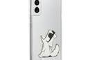 Karl Lagerfeld Choupette Fun - Etui Samsung Galaxy S22+ (przezroczysty) - zdjęcie 4