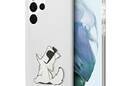 Karl Lagerfeld Choupette Fun  - Etui Samsung Galaxy S22 Ultra (przezroczysty) - zdjęcie 1