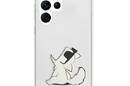 Karl Lagerfeld Choupette Fun  - Etui Samsung Galaxy S22 Ultra (przezroczysty) - zdjęcie 3