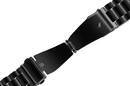 PURO Metal Stainless Steel Band – Pasek / bransoleta ze stali nierdzewnej do Samsung Galaxy Watch 4 / Watch 4 Classic (czarny) - zdjęcie 2
