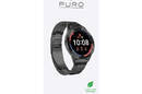 PURO Metal Stainless Steel Band – Pasek / bransoleta ze stali nierdzewnej do Samsung Galaxy Watch 4 / Watch 4 Classic (czarny) - zdjęcie 4