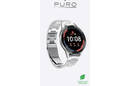 PURO Metal Stainless Steel Band – Pasek / bransoleta ze stali nierdzewnej do Samsung Galaxy Watch 4 / Watch 4 Classic (srebrny) - zdjęcie 4
