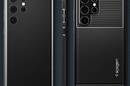 Spigen Rugged Armor - Etui Samsung Galaxy S22 Ultra (Czarny) - zdjęcie 6