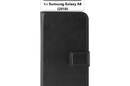 PURO Booklet Wallet Case - Etui Samsung Galaxy A8 (2018) z kieszeniami na karty + stand up (czarny) - zdjęcie 5