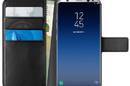 PURO Booklet Wallet Case - Etui Samsung Galaxy S9 z kieszeniami na karty + stand up (czarny) - zdjęcie 1