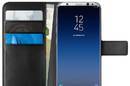 PURO Booklet Wallet Case - Etui Samsung Galaxy S9+ z kieszeniami na karty + stand up (czarny) - zdjęcie 1