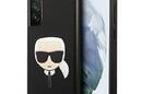 Karl Lagerfeld Saffiano Ikonik Karl`s Head - Etui Samsung Galaxy S21 FE (czarny) - zdjęcie 1