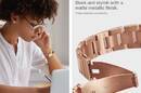 Spigen Modern Fit Band - Bransoleta do Samsung Galaxy Watch 4 / 5 / 5 Pro (40 / 42 / 44 / 45 / 46 mm) (Różowe złoto) - zdjęcie 4